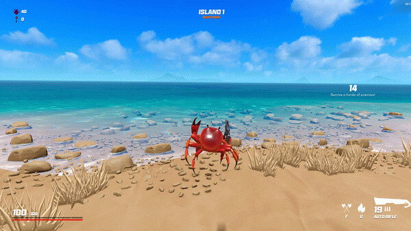Игра Crab Champions, скриншот
