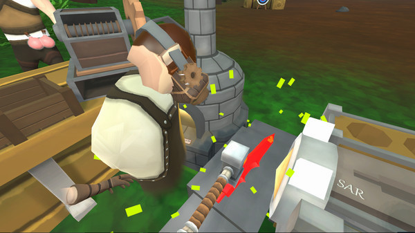 Игра Craft Keep VR, скриншот