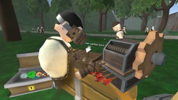 Игра Craft Keep VR, скриншот