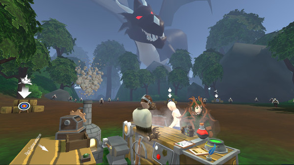 Игра Craft Keep VR, скриншот