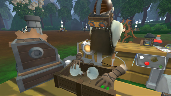 Игра Craft Keep VR, скриншот