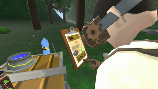 Игра Craft Keep VR, скриншот