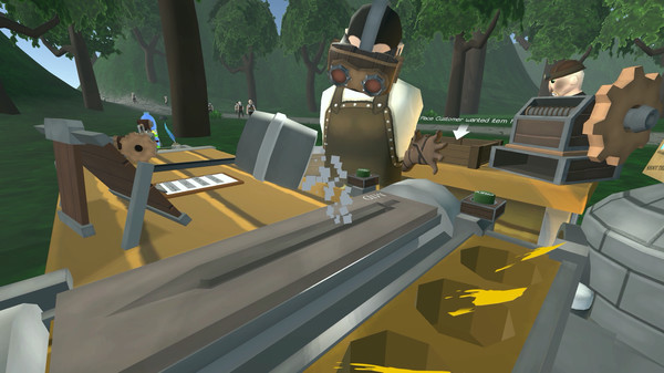 Игра Craft Keep VR, скриншот