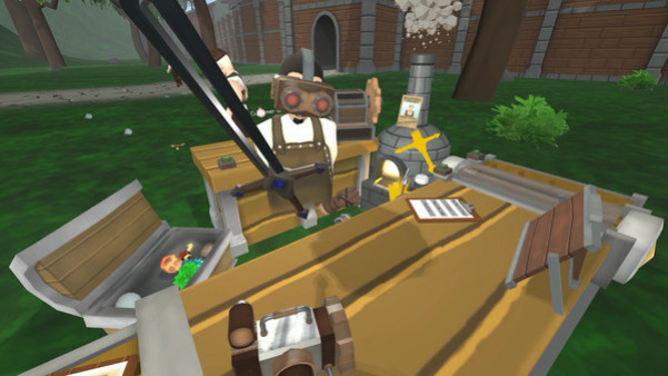Игра Craft Keep VR, скриншот