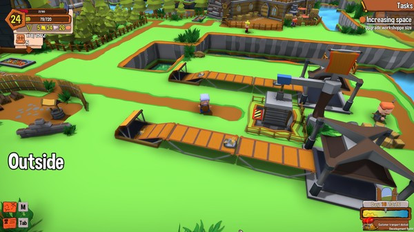 Игра Craftlands Workshoppe - Third Person Resource Management and Trading RPG, скриншот