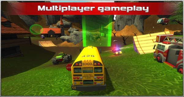 Игра Crash Drive 2, скриншот