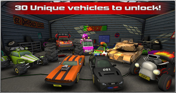 Игра Crash Drive 2, скриншот