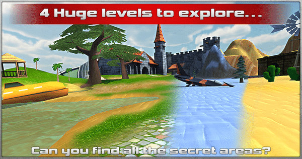Игра Crash Drive 2, скриншот