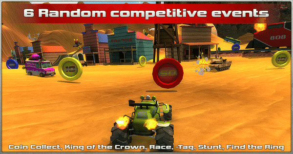 Игра Crash Drive 2, скриншот