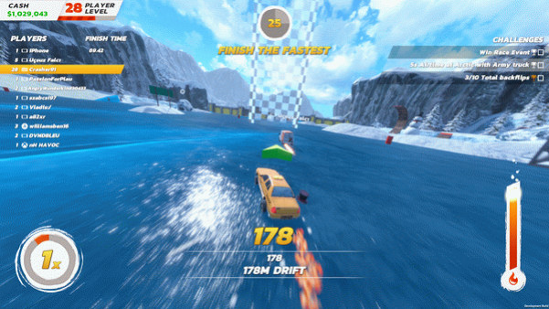 Игра Crash Drive 3, скриншот