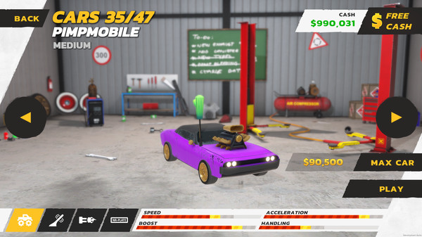 Игра Crash Drive 3, скриншот