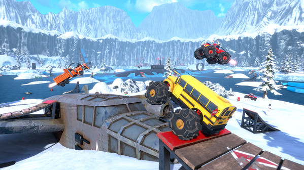 Игра Crash Drive 3, скриншот