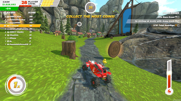 Игра Crash Drive 3, скриншот