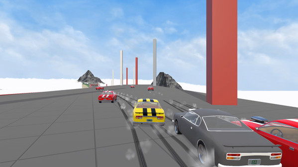 Игра Crash Wheels, скриншот
