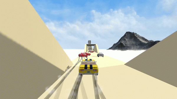 Игра Crash Wheels, скриншот