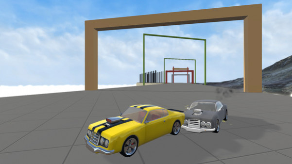 Игра Crash Wheels, скриншот