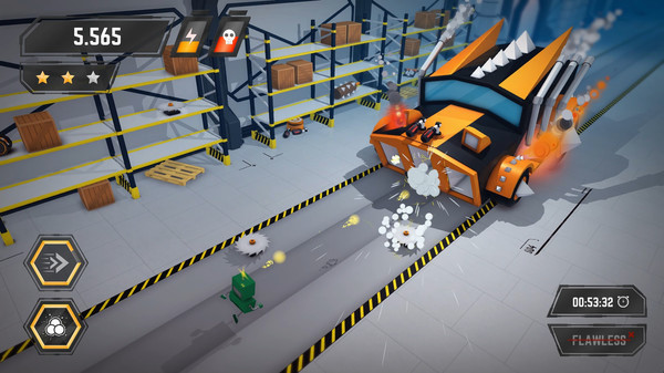 Игра Crashbots, скриншот