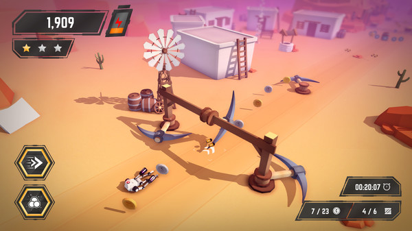 Игра Crashbots, скриншот
