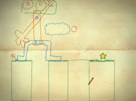 Игра Crayon Physics Deluxe, скриншот