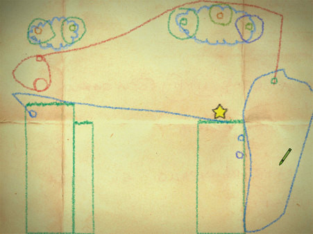 Игра Crayon Physics Deluxe, скриншот