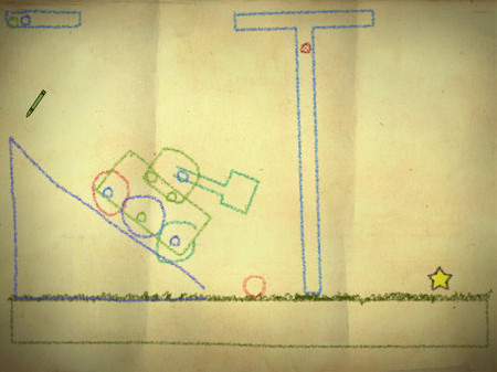 Игра Crayon Physics Deluxe, скриншот