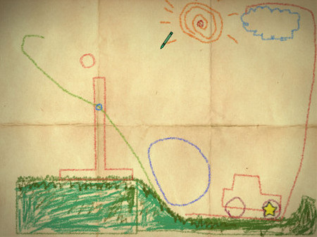 Игра Crayon Physics Deluxe, скриншот