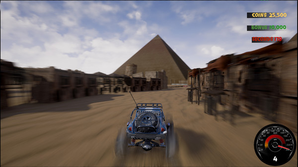Игра Crazy Buggy Racing, скриншот