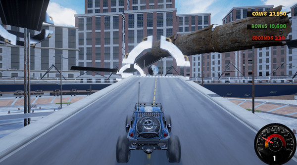 Игра Crazy Buggy Racing, скриншот