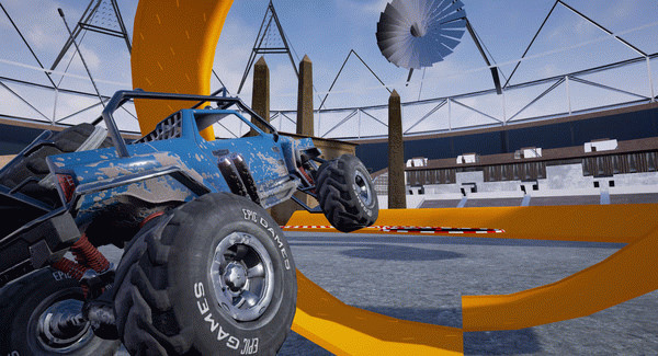 Игра Crazy Buggy Racing, скриншот