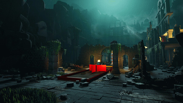 Игра Crazy Golf Party, скриншот