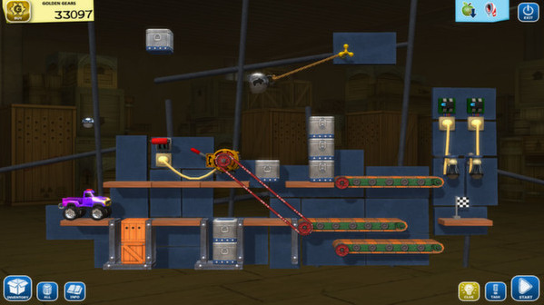 Игра Crazy Machines: Golden Gears, скриншот