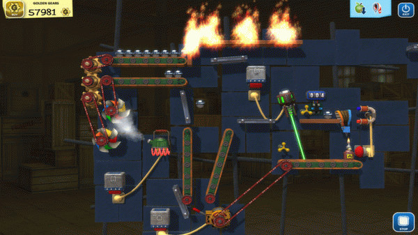 Игра Crazy Machines: Golden Gears, скриншот