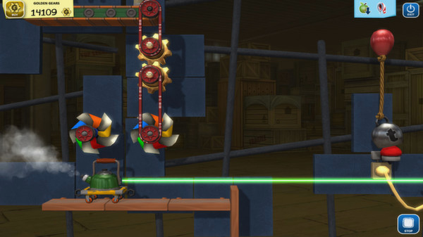 Игра Crazy Machines: Golden Gears, скриншот