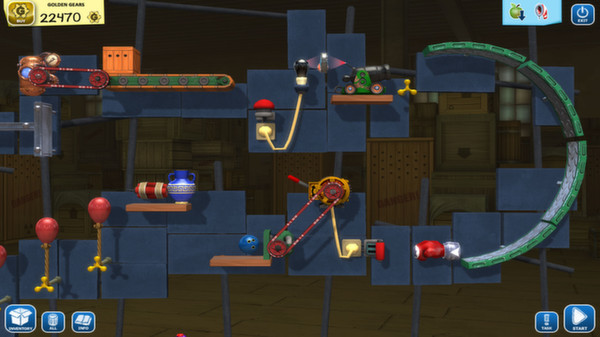Игра Crazy Machines: Golden Gears, скриншот