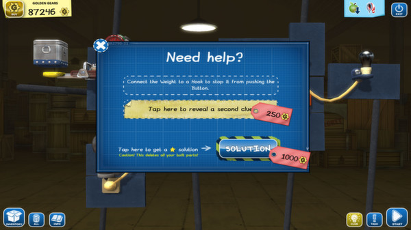 Игра Crazy Machines: Golden Gears, скриншот