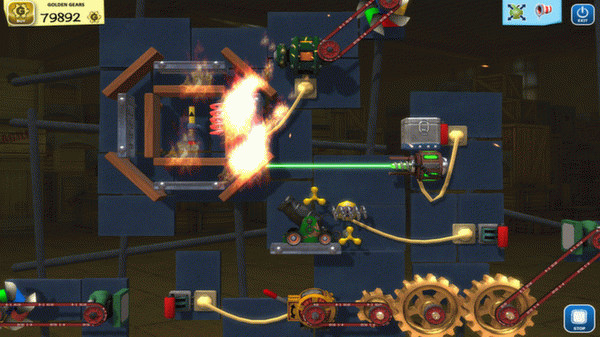 Игра Crazy Machines: Golden Gears, скриншот