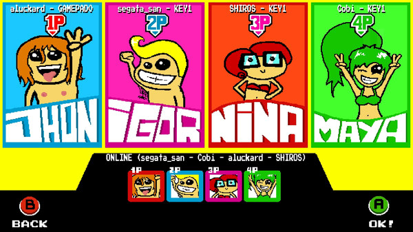 Игра Crazy Pixel Streaker, скриншот