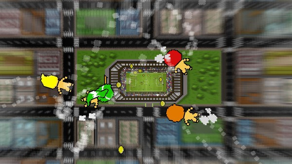 Игра Crazy Pixel Streaker, скриншот