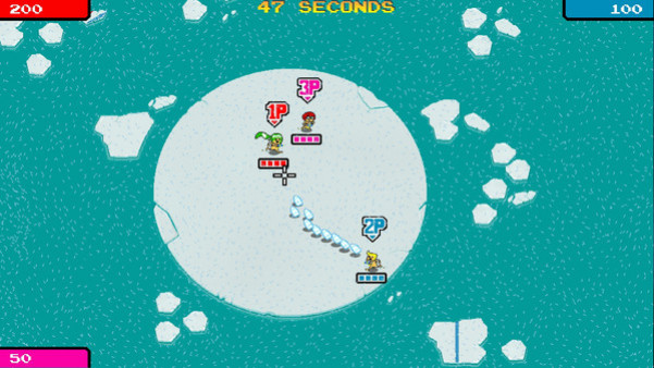 Игра Crazy Pixel Streaker, скриншот