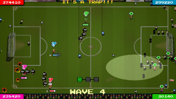 Игра Crazy Pixel Streaker, скриншот