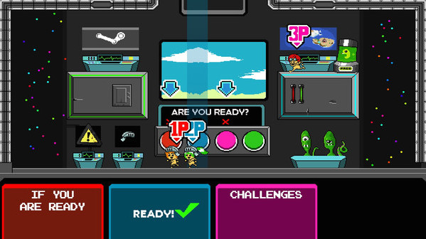 Игра Crazy Pixel Streaker, скриншот