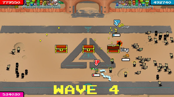 Игра Crazy Pixel Streaker, скриншот