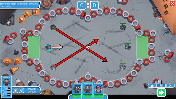 Игра Crazy Robot Ball, скриншот