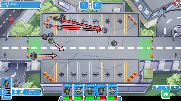 Игра Crazy Robot Ball, скриншот