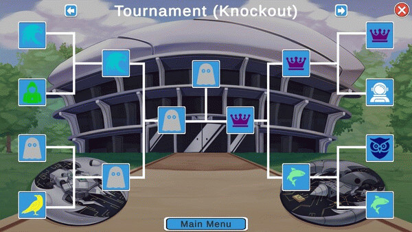 Игра Crazy Robot Ball, скриншот