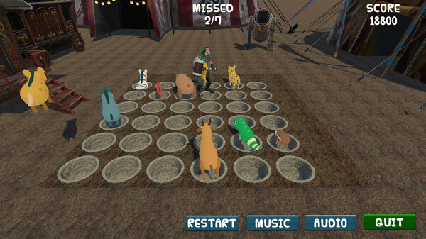 Игра Crazy The Clown's Balloon Animal Massacre, скриншот