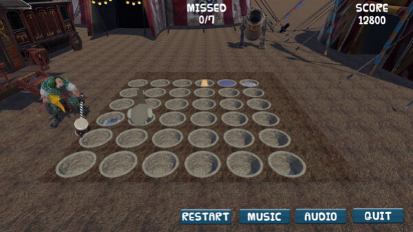 Игра Crazy The Clown's Balloon Animal Massacre, скриншот