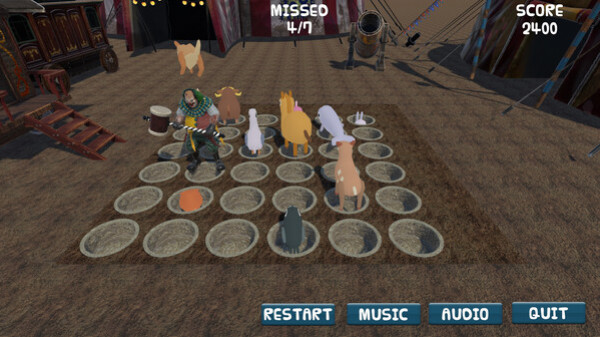Игра Crazy The Clown's Balloon Animal Massacre, скриншот