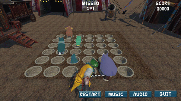Игра Crazy The Clown's Balloon Animal Massacre, скриншот