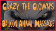 Игра Crazy The Clown's Balloon Animal Massacre, скриншот